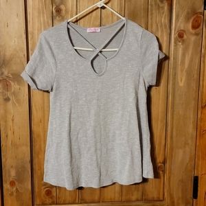 Criss cross top